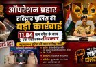 ऑपरेशन प्रहार के तहत हरिद्वार पुलिस की बड़ी कार्रवाई